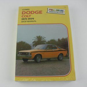 1971-1979 Dodge Colt Shop Manual